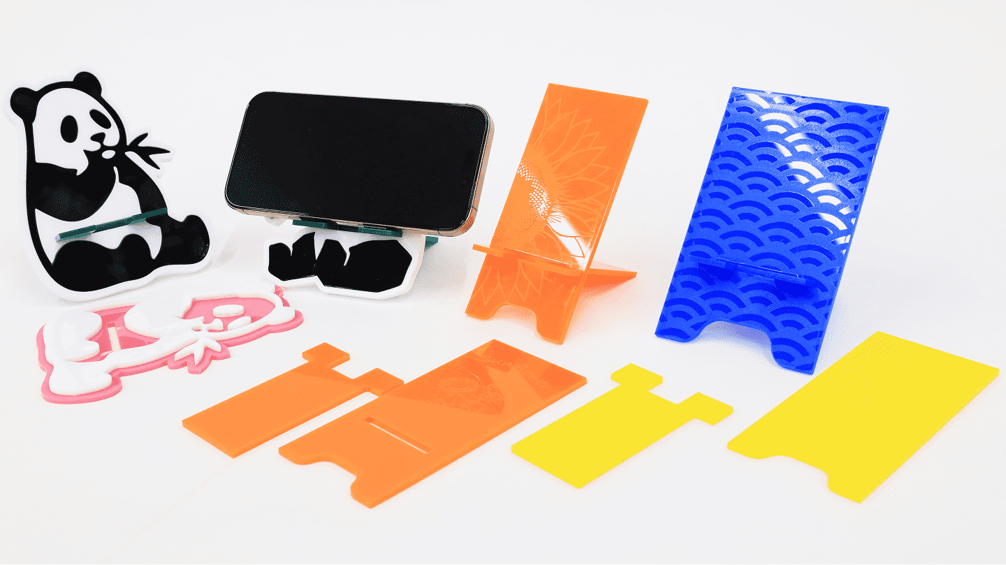 最新テクノロジーを体験！レーザーカッターでスマホスタンドを作ろう