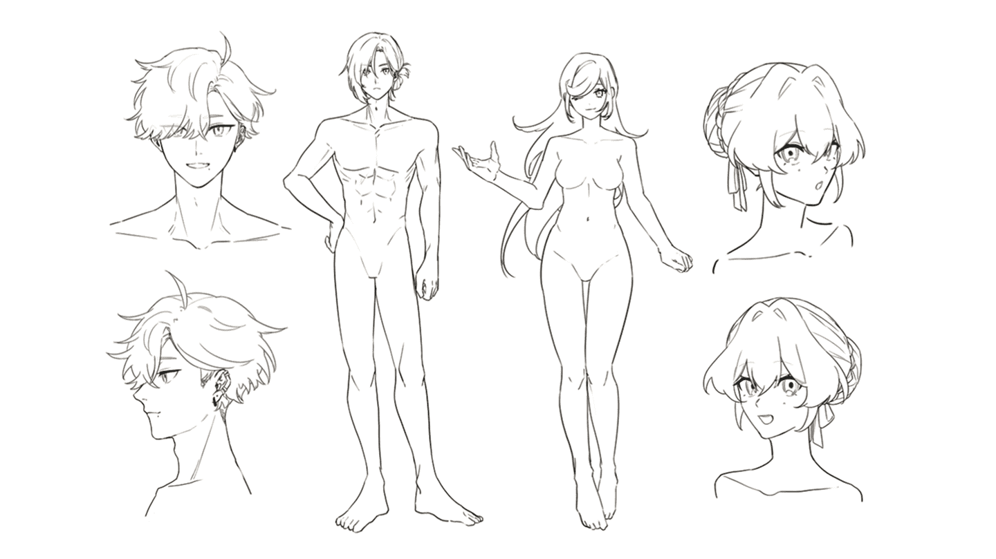 人物イラストを描こう