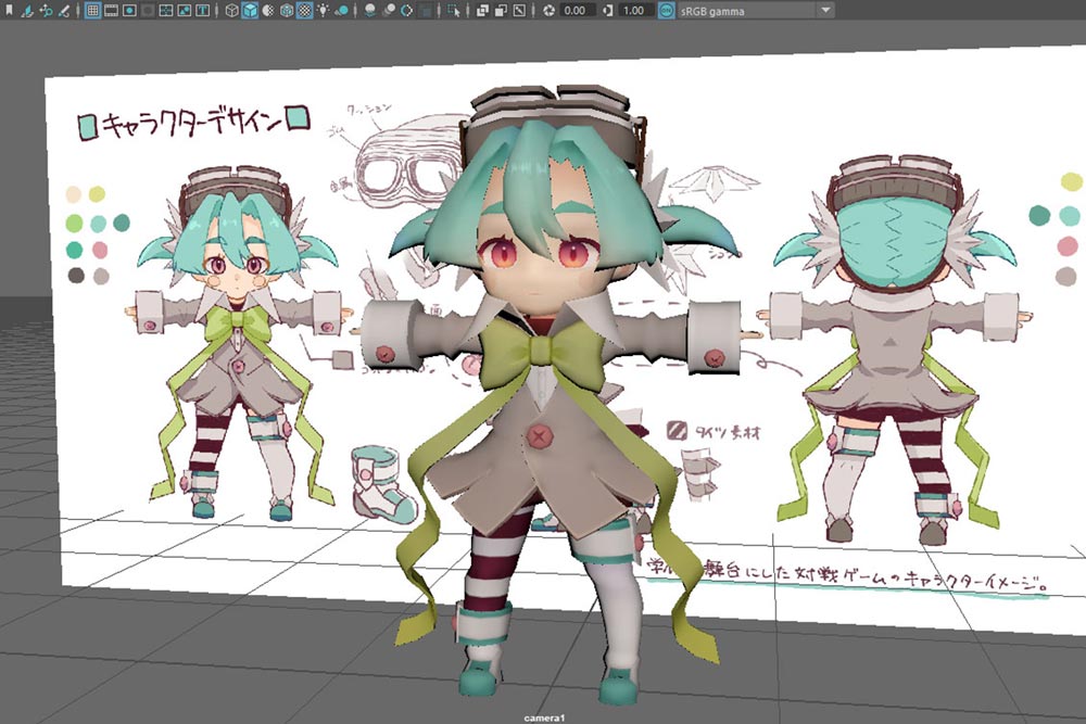 3dcgデザイナー体験 Small Maya Small 学校法人専門学校 東洋美術学校