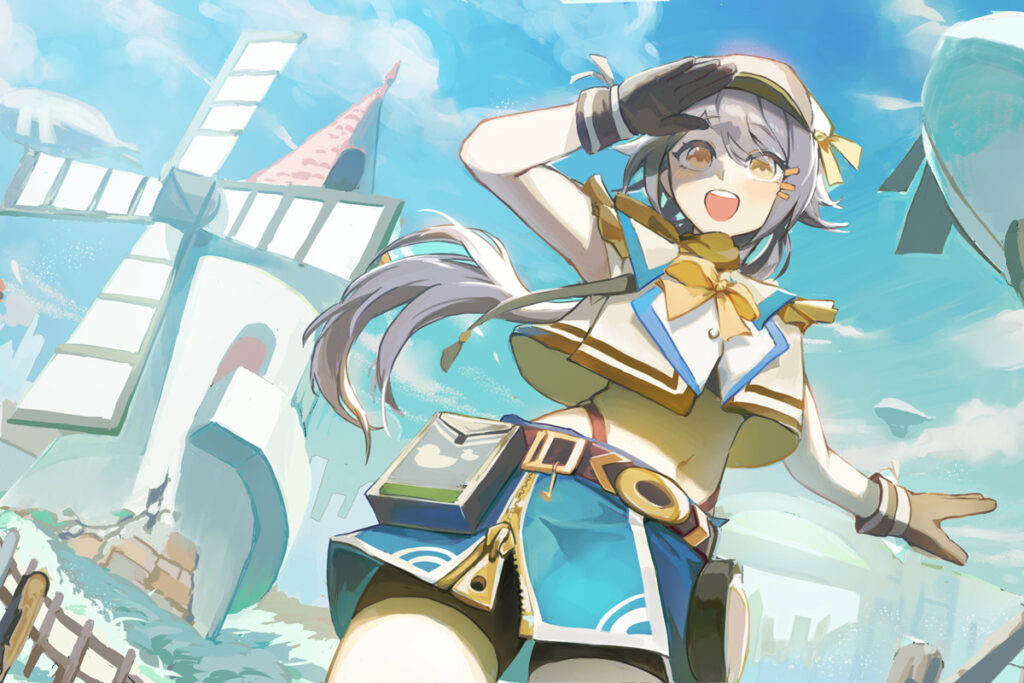 東洋美術学校の体験入学「アオリフカンの構図を学ぶ」のイメージ画像。