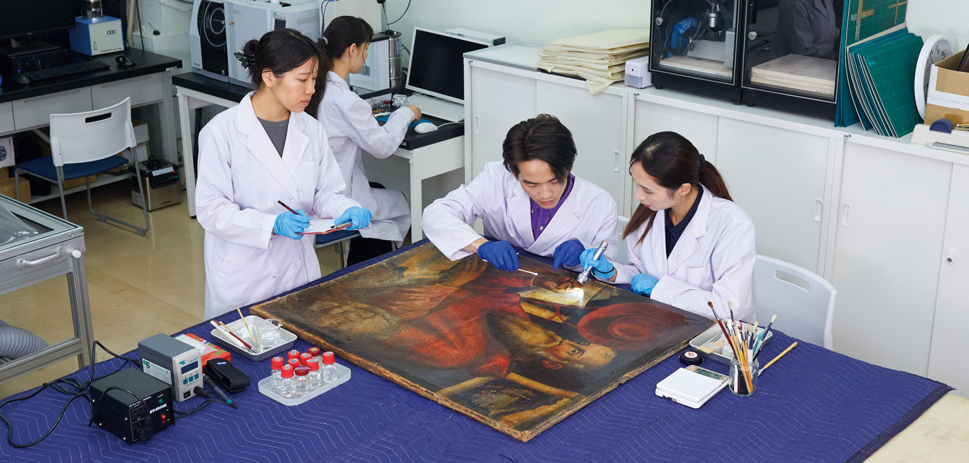 東洋美術学校 保存修復科のキービジュアル