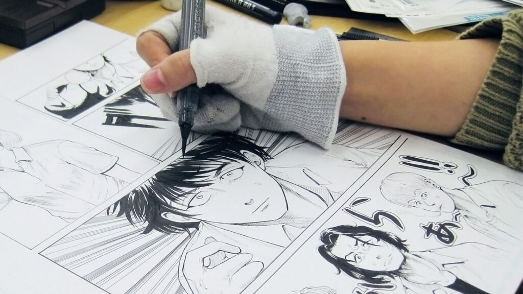 東洋美術学校 体験入学 漫画制作の体験