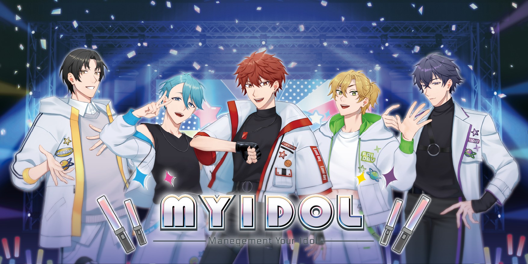 映像作品『MYidol（マイアイドル）』メインビジュアル｜東洋美術学校 クリエイティブデザイン科 高度グラフィックアート専攻 学生制作